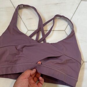Lululemon Athletica Mauve Sports Bra